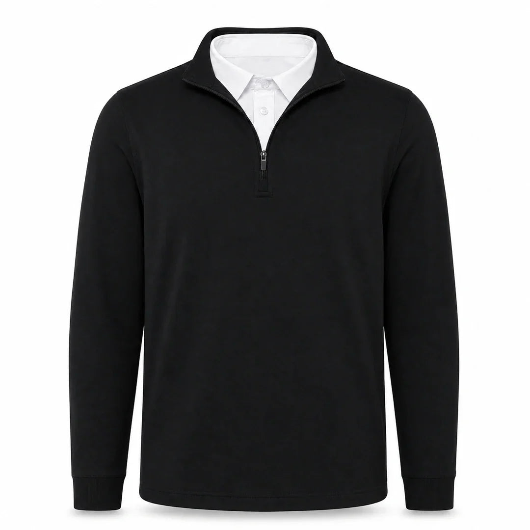 FEDERICO™ | Leon - Pullover da uomo 2-in-1 ultra confortevole con mezza zip