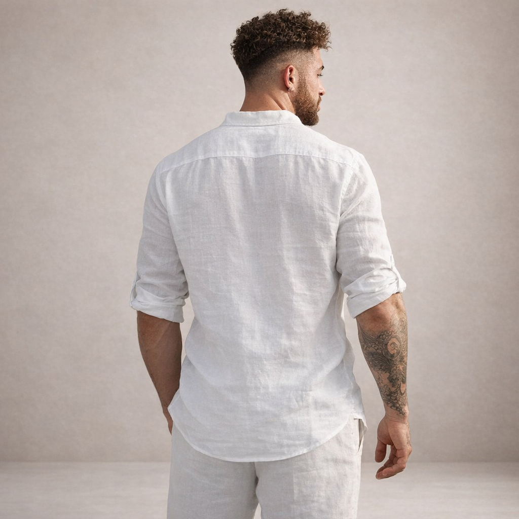 FEDERICO™ | Camicia con colletto alto