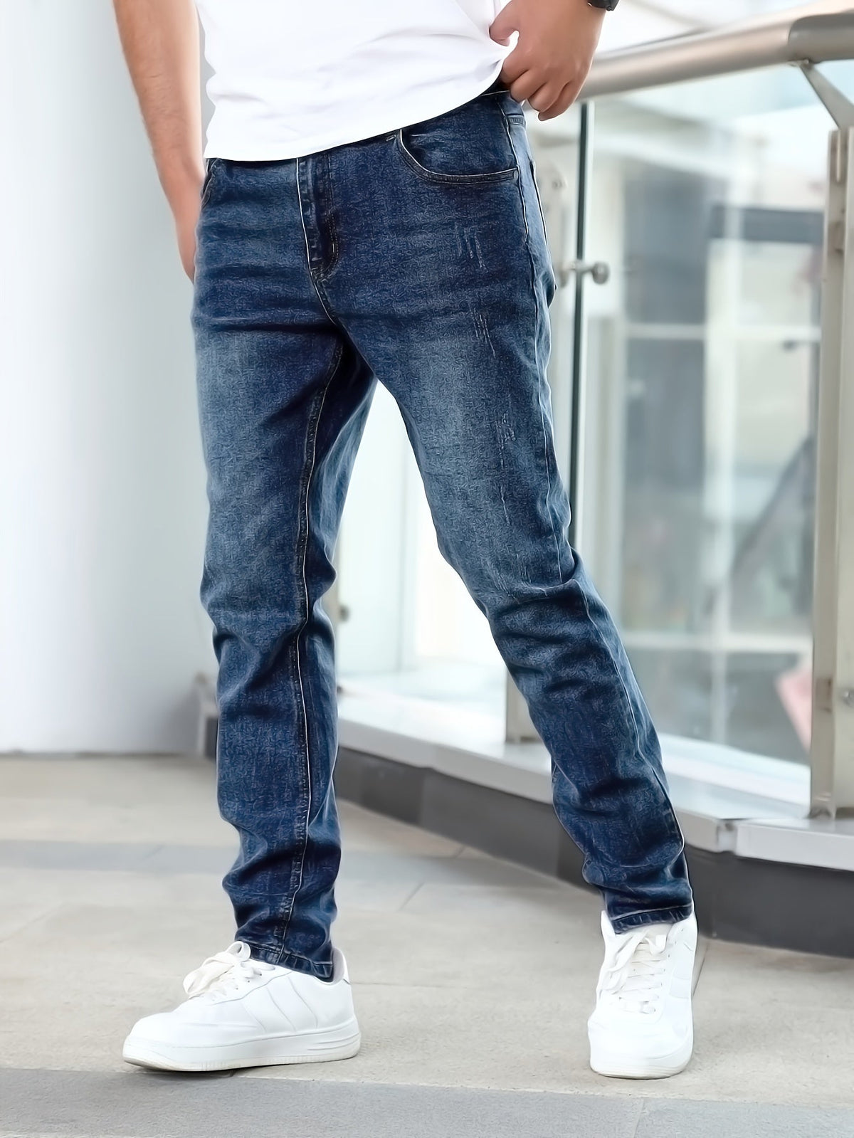 FEDERICO™ | Jeans da uomo in denim lavato