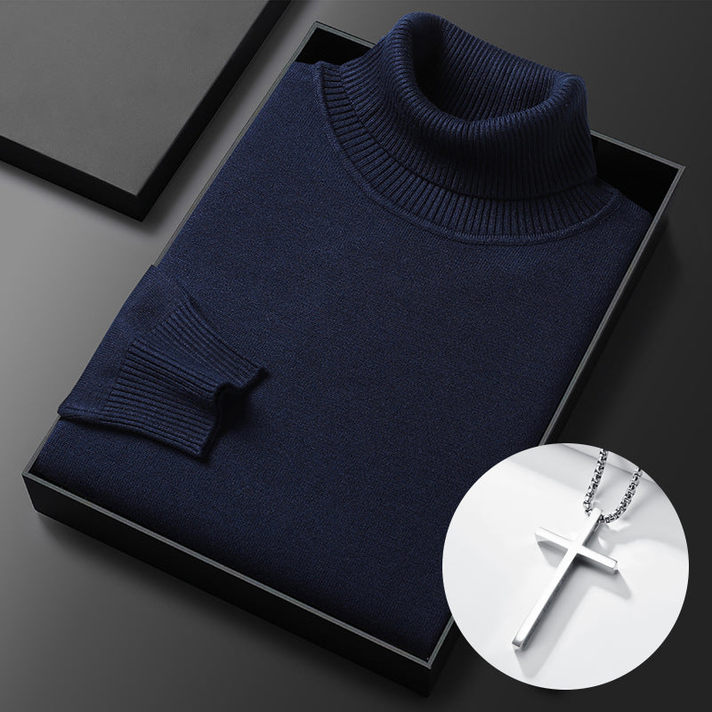 FEDERICO™ | Maglione Premium da Uomo a Collo Alto in Tinta Unita