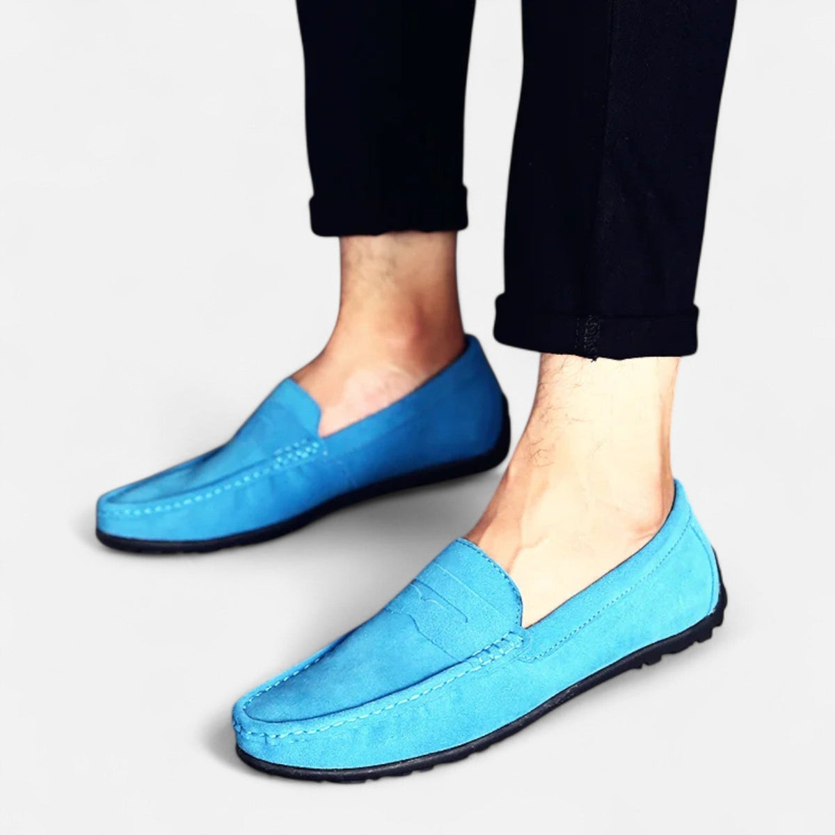 FEDERICO™ | Scarpe slip-on in camoscio