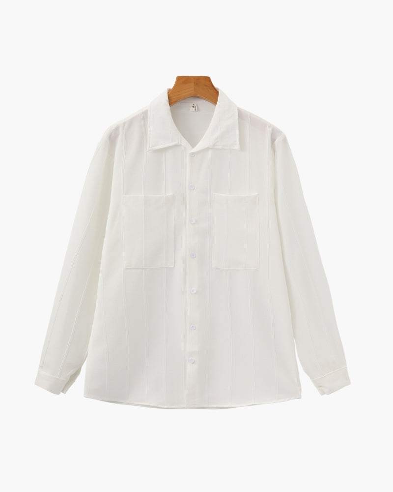 FEDERICO™ | Camicia testurizzata a coste