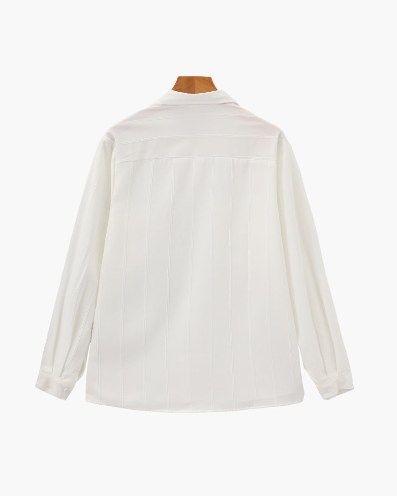 FEDERICO™ | Camicia testurizzata a coste