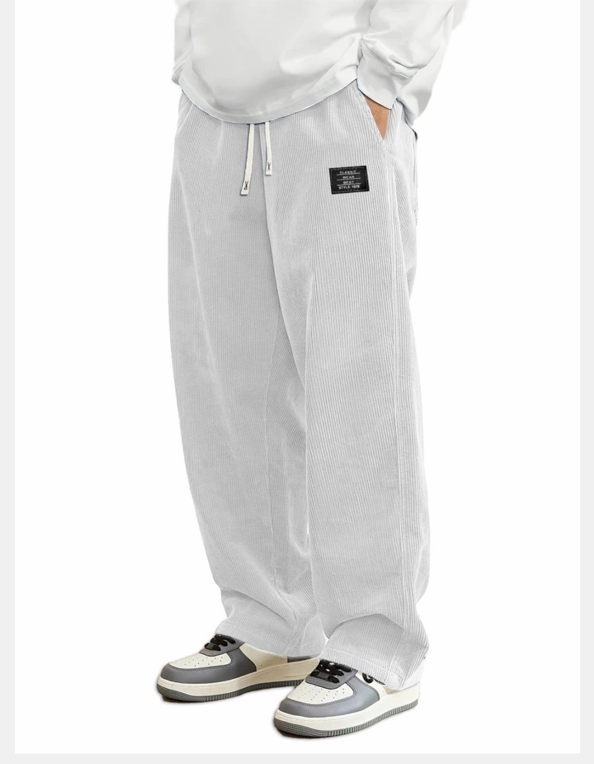 FEDERICO™ | James - Pantaloni in velluto a coste dalla vestibilità comoda