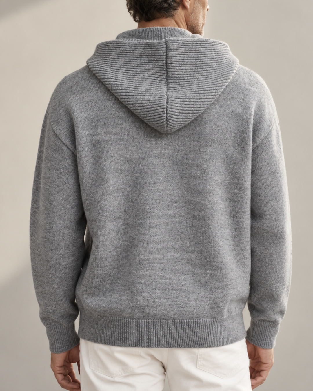 FEDERICO™ | Maglione Philip a collo alto con cappuccio
