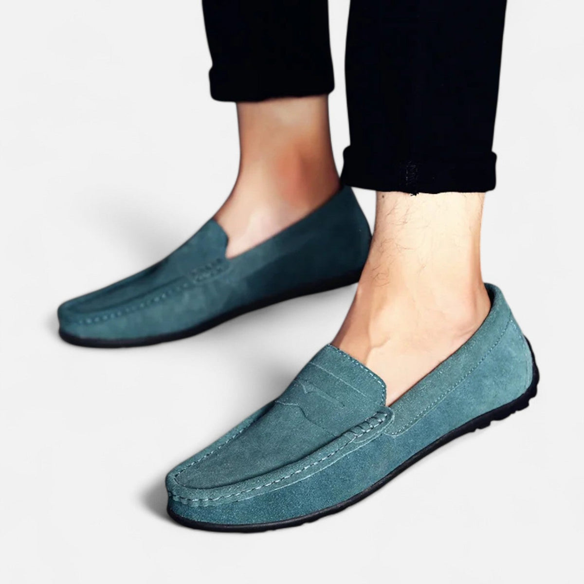 FEDERICO™ | Scarpe slip-on in camoscio