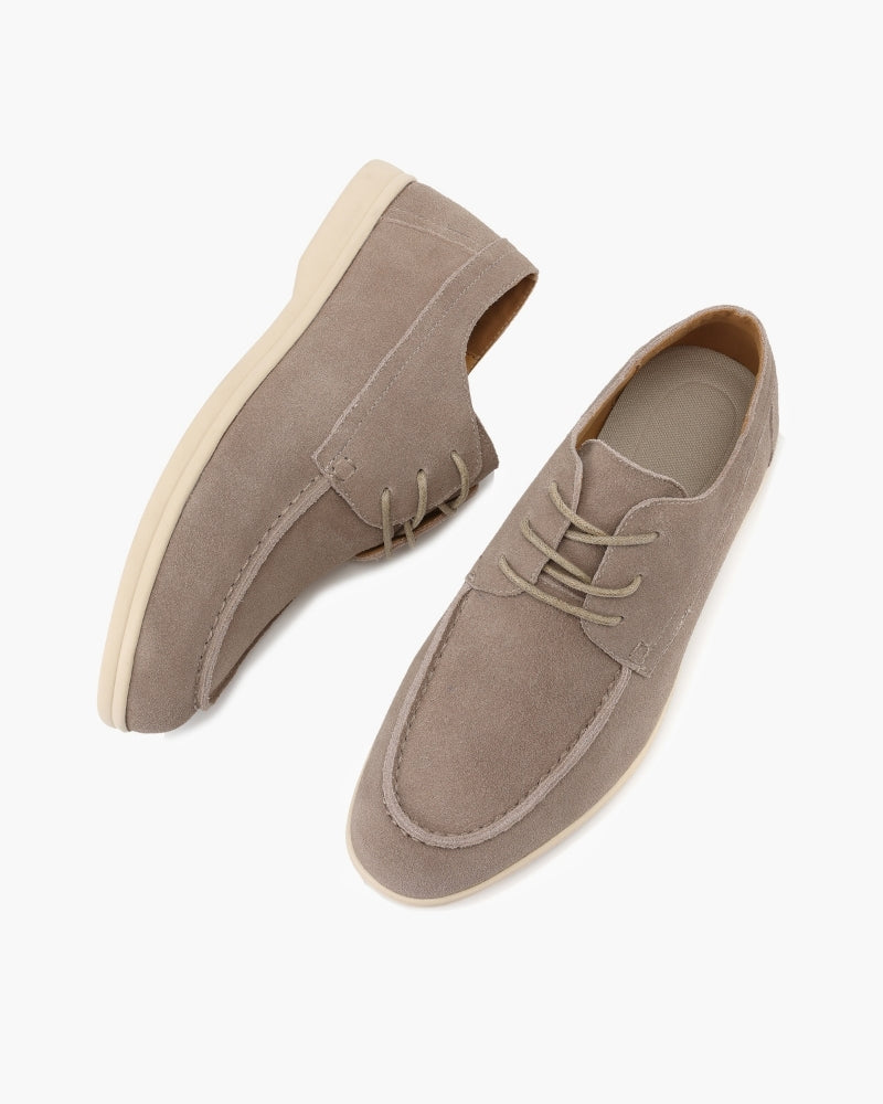 FEDERICO™ | Scarpe stringate in camoscio