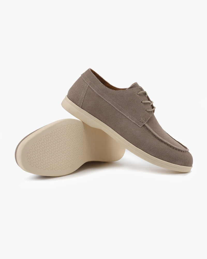 FEDERICO™ | Scarpe stringate in camoscio