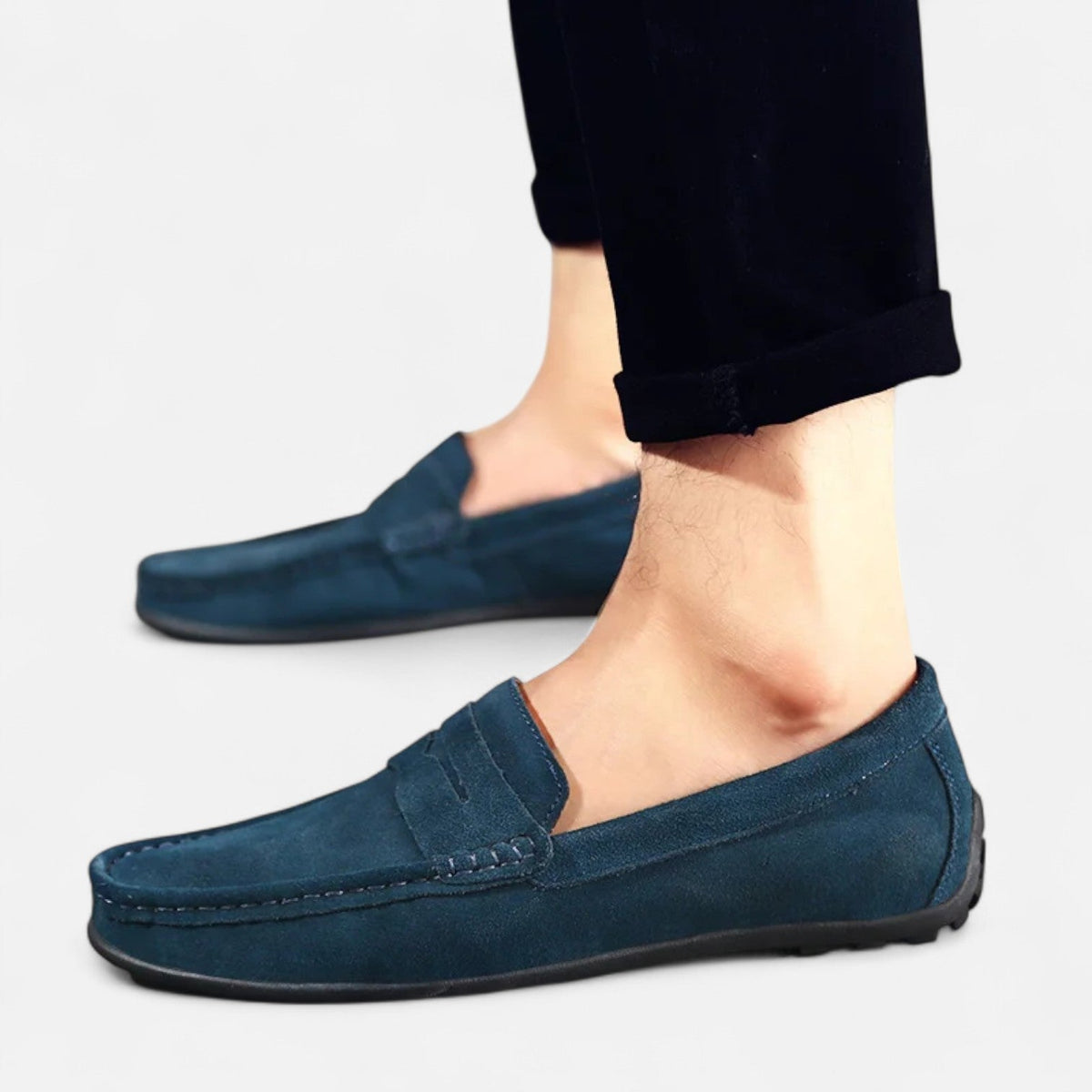 FEDERICO™ | Scarpe slip-on in camoscio