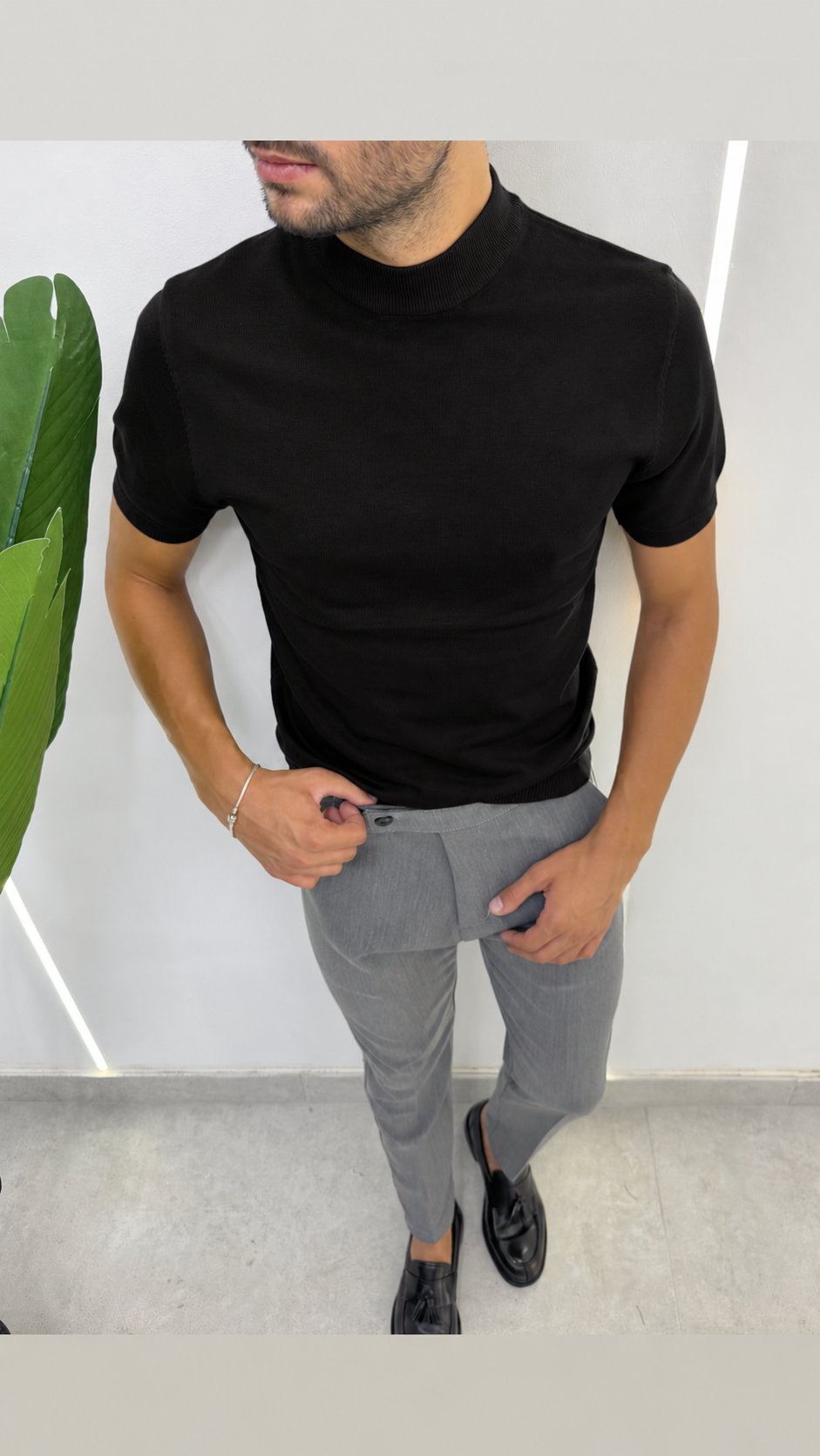 FEDERICO™ | Maglia intima a collo alto in maglia fine