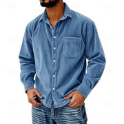 FEDERICO™ | Camicia lunga in velluto a coste