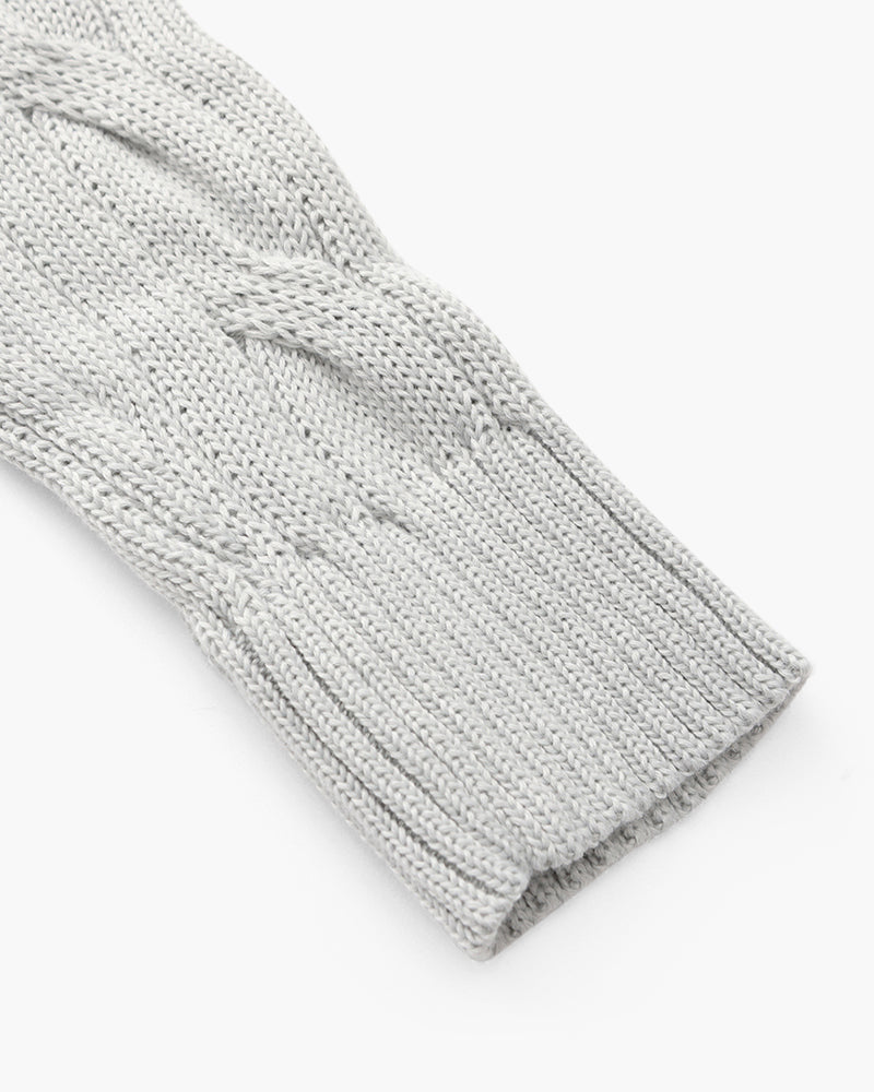 FEDERICO™ | COTONE CON ZIP A METÀ