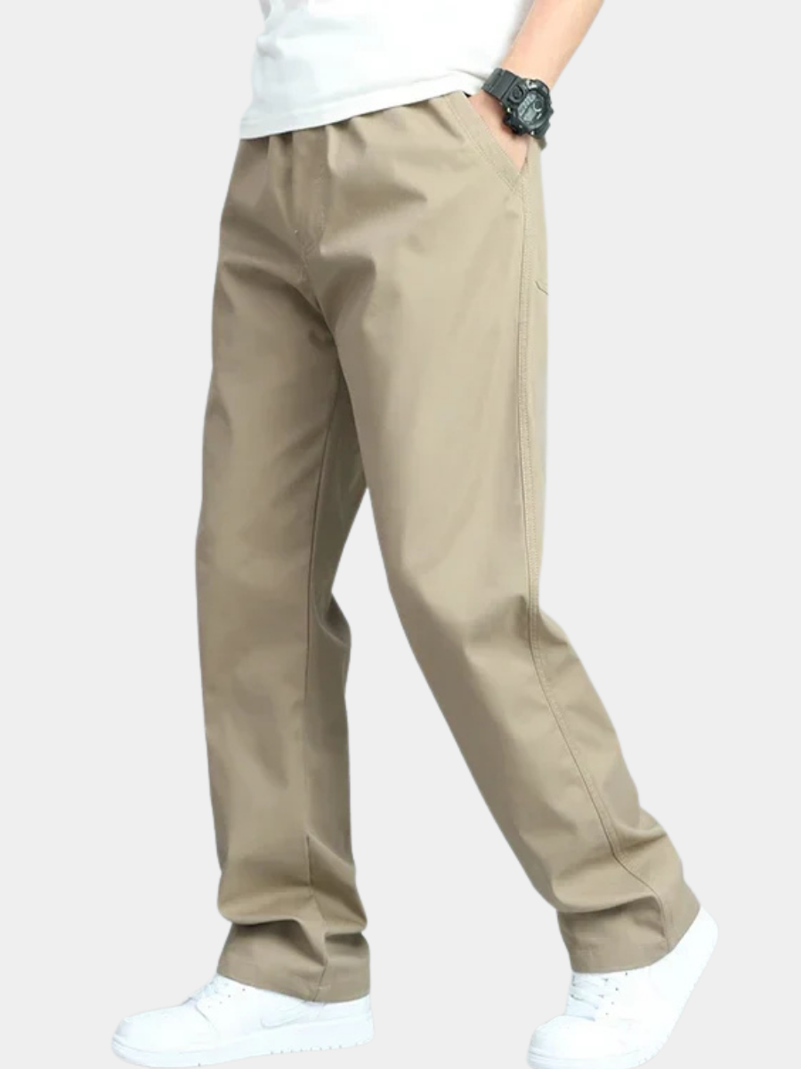 FEDERICO™ | Pantaloni in cotone a gamba dritta