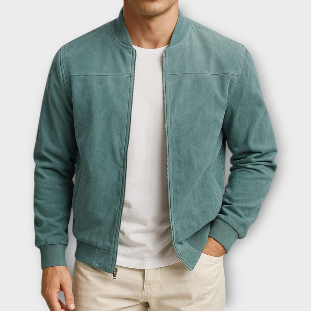 FEDERICO™ | Giacca bomber in camoscio