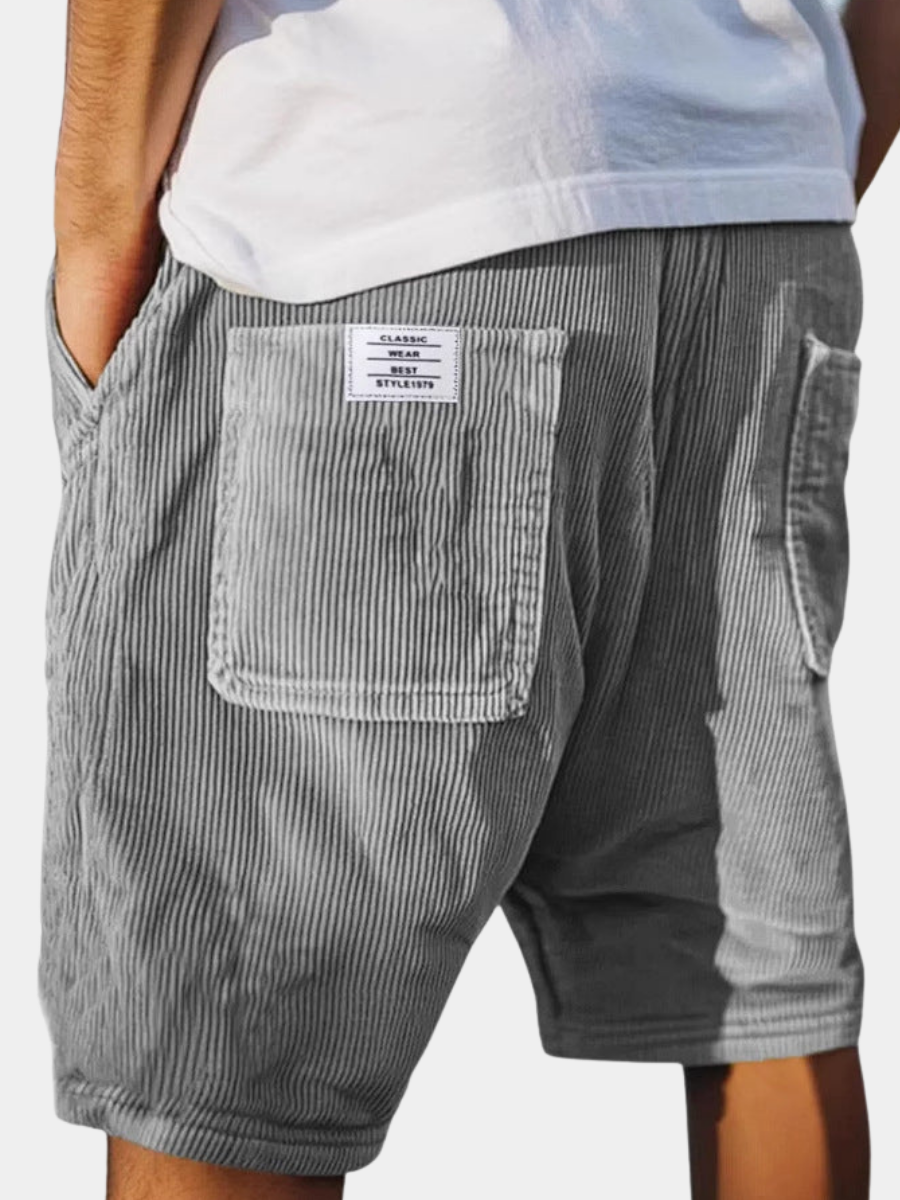 FEDERICO™ | Pantaloncini da uomo in velluto con coulisse