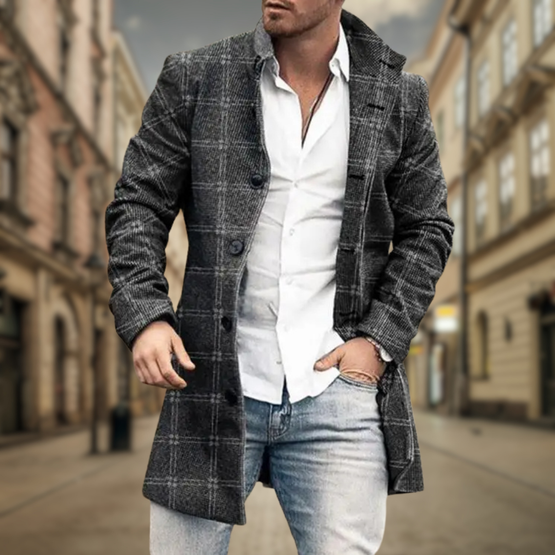 FEDERICO™ | Cappotto in lana su misura da uomo