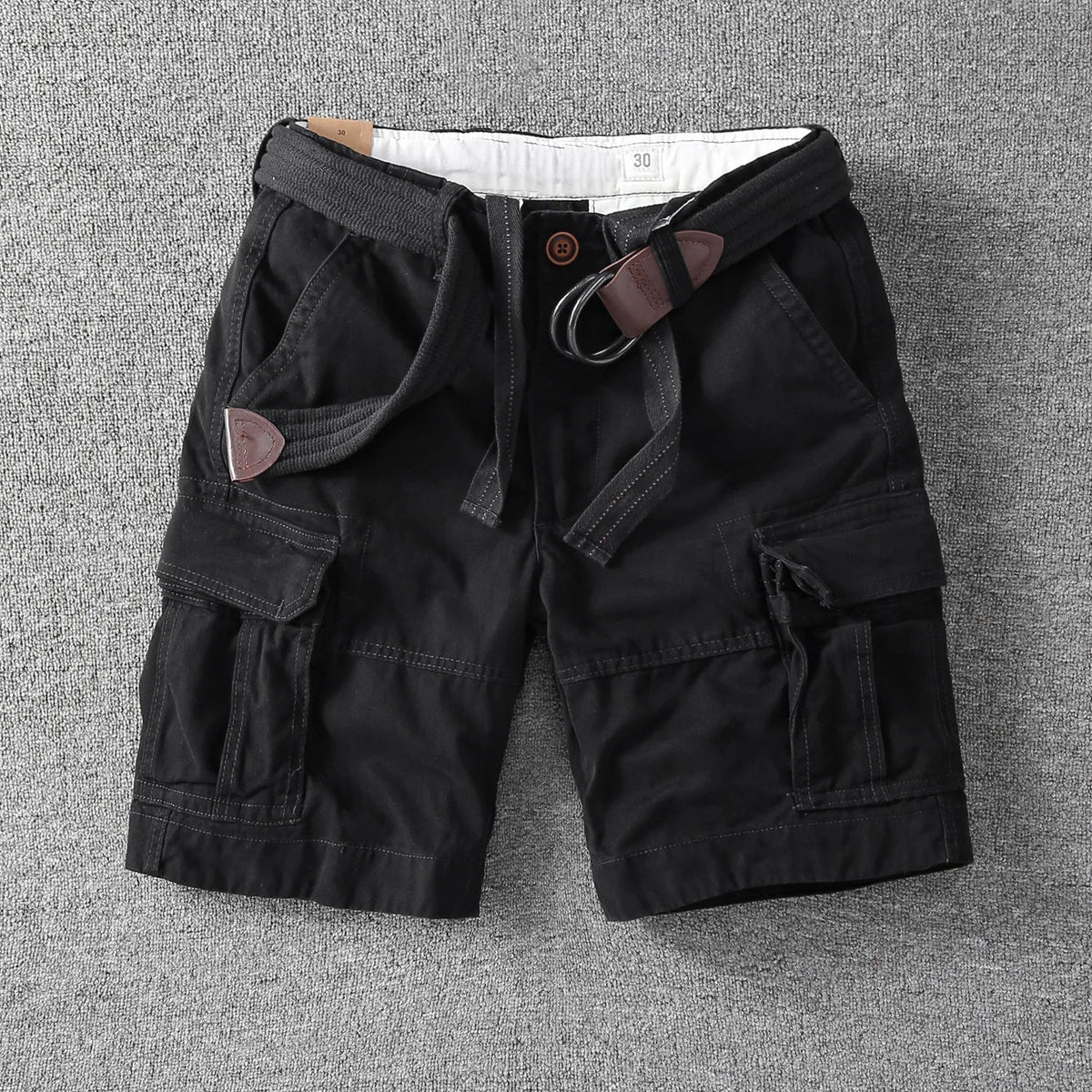 FEDERICO™ | Pantaloncini cargo in cotone da uomo con cintura