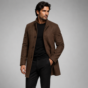 FEDERICO™ | Cappotto uomo elegante in misto lana – struttura sartoriale