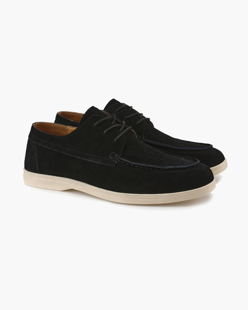 FEDERICO™ | Scarpe stringate in camoscio