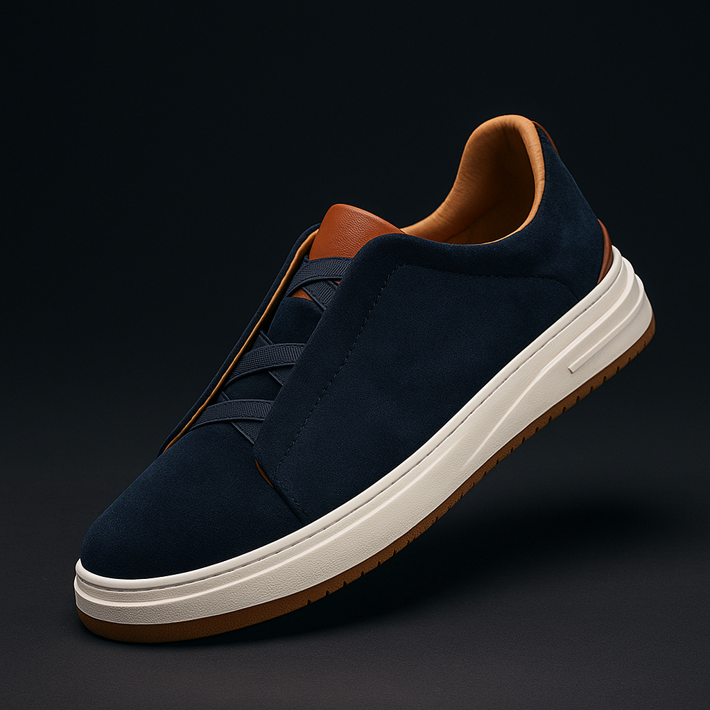 FEDERICO™ | MOCASSINI SLIP-ON IN CAMOSCIO DA UOMO
