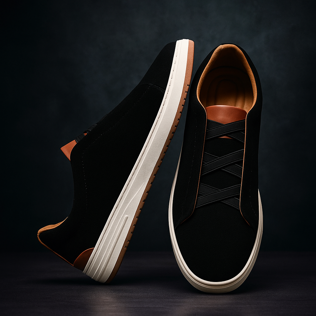 FEDERICO™ | MOCASSINI SLIP-ON IN CAMOSCIO DA UOMO