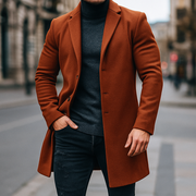 FEDERICO™ | Cappotto trench in lana da uomo