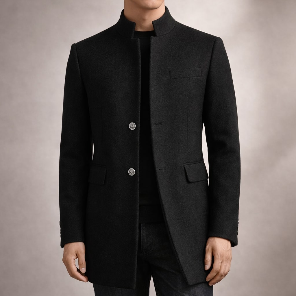 FEDERICO™ | CAPPOTTO DA UOMO A COLLO ALTO