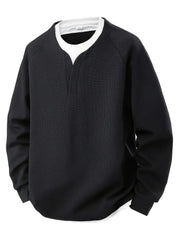 FEDERICO™ | Maglione con motivo a nido d'ape