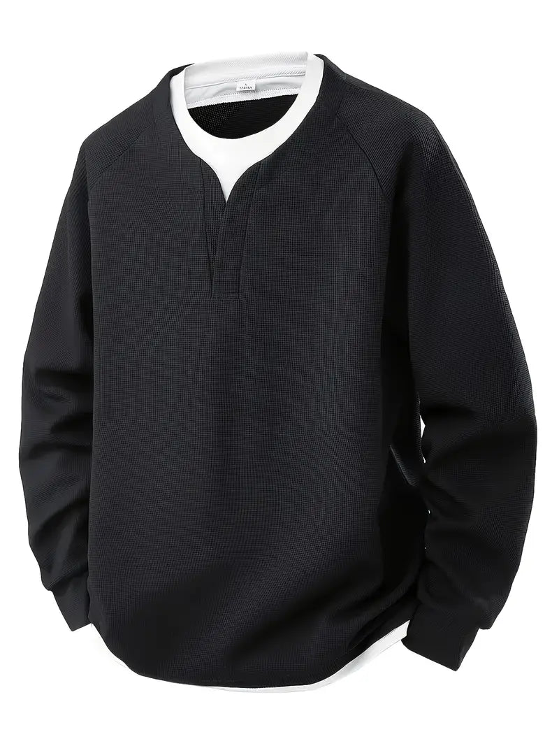 FEDERICO™ | Maglione con motivo a nido d'ape