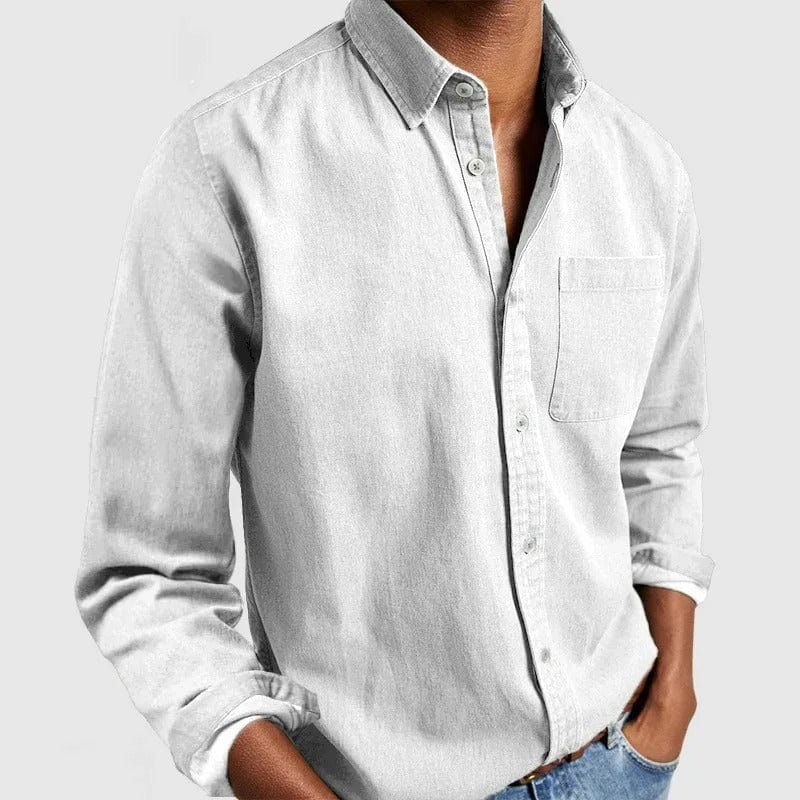 FEDERICO™ | Camicia in cotone Oxford spazzolato