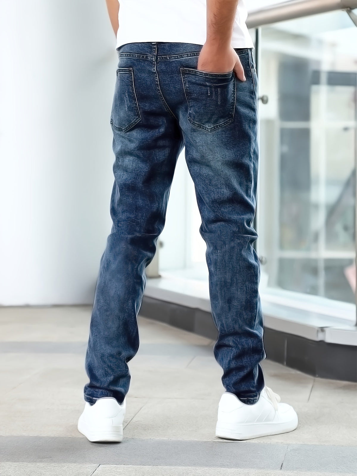 FEDERICO™ | Jeans da uomo in denim lavato
