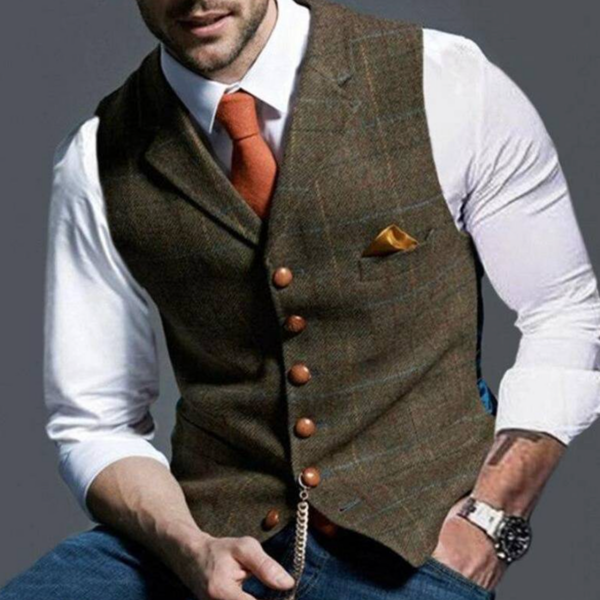 FEDERICO™ | Gilet da completo slim fit