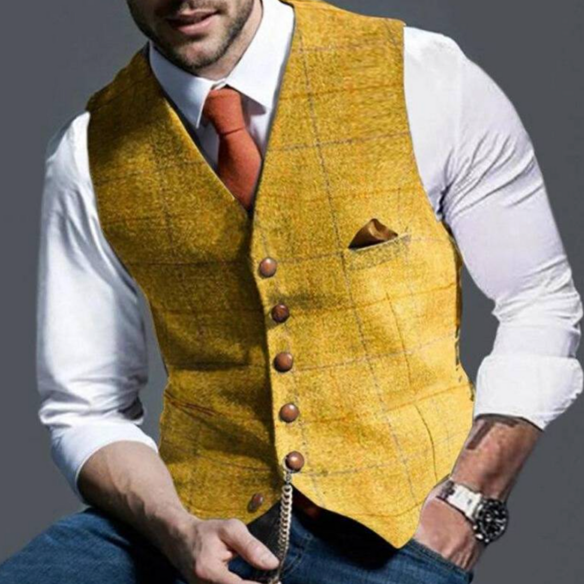 FEDERICO™ | Gilet da completo slim fit