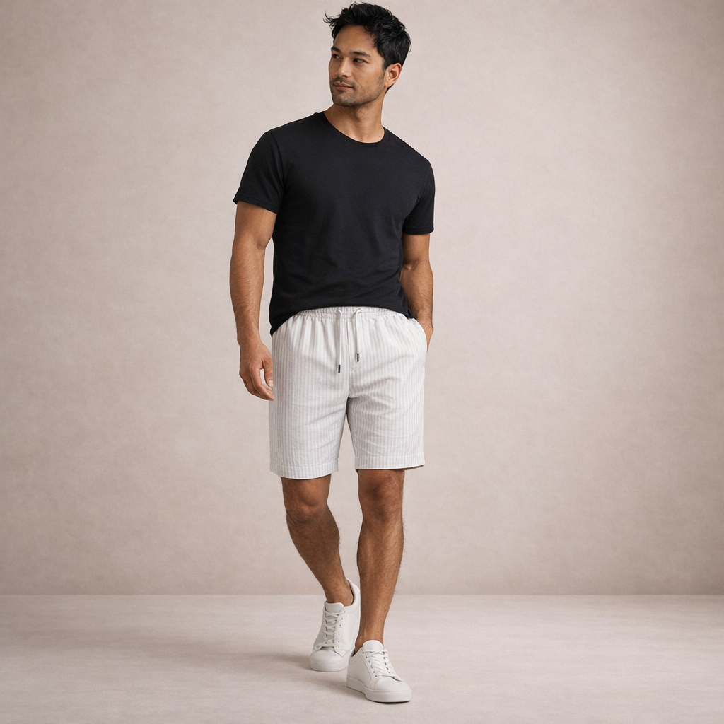 FEDERICO™ | Pantaloncini in lino casual