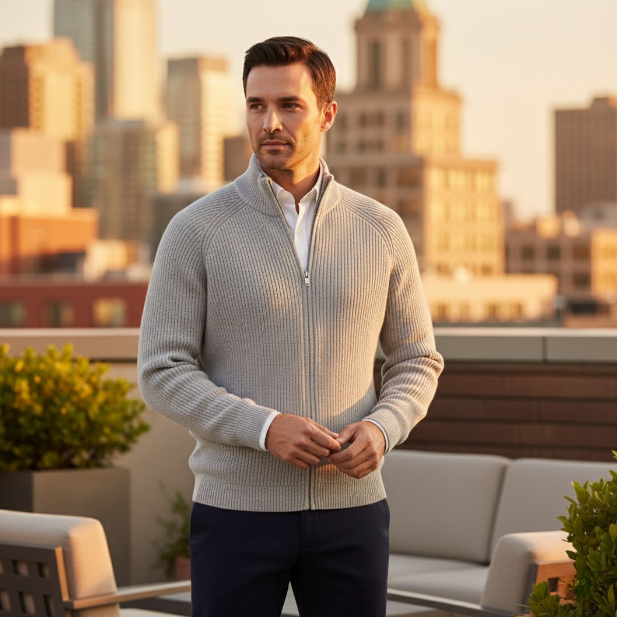FEDERICO™ | Maglia con zip