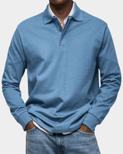 FEDERICO™ | Polo in cotone a maniche lunghe