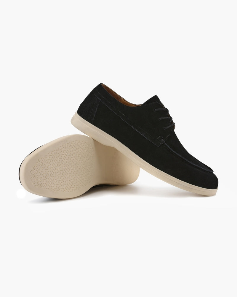 FEDERICO™ | Scarpe stringate in camoscio