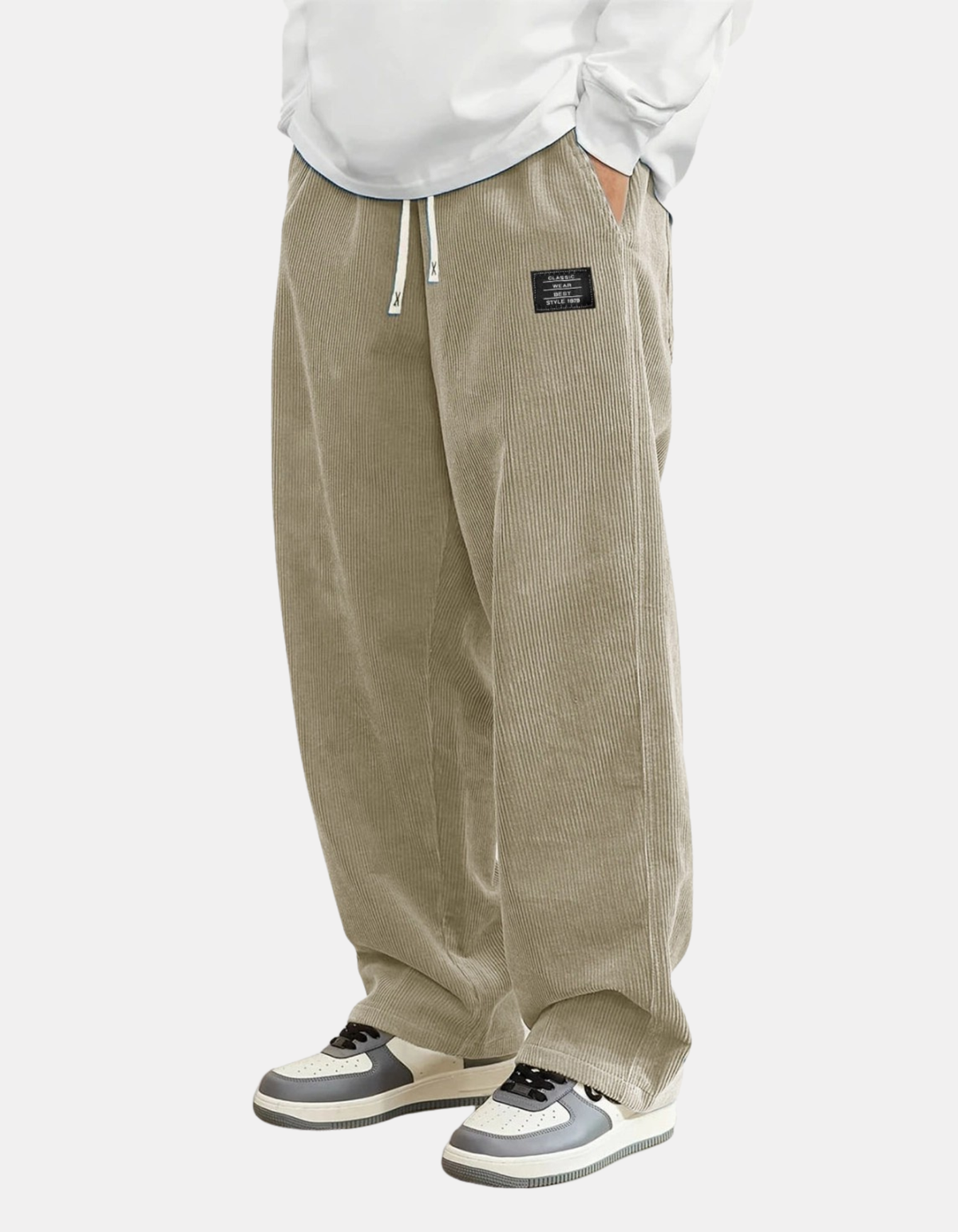 James - Pantaloni in velluto a coste dalla vestibilità comoda