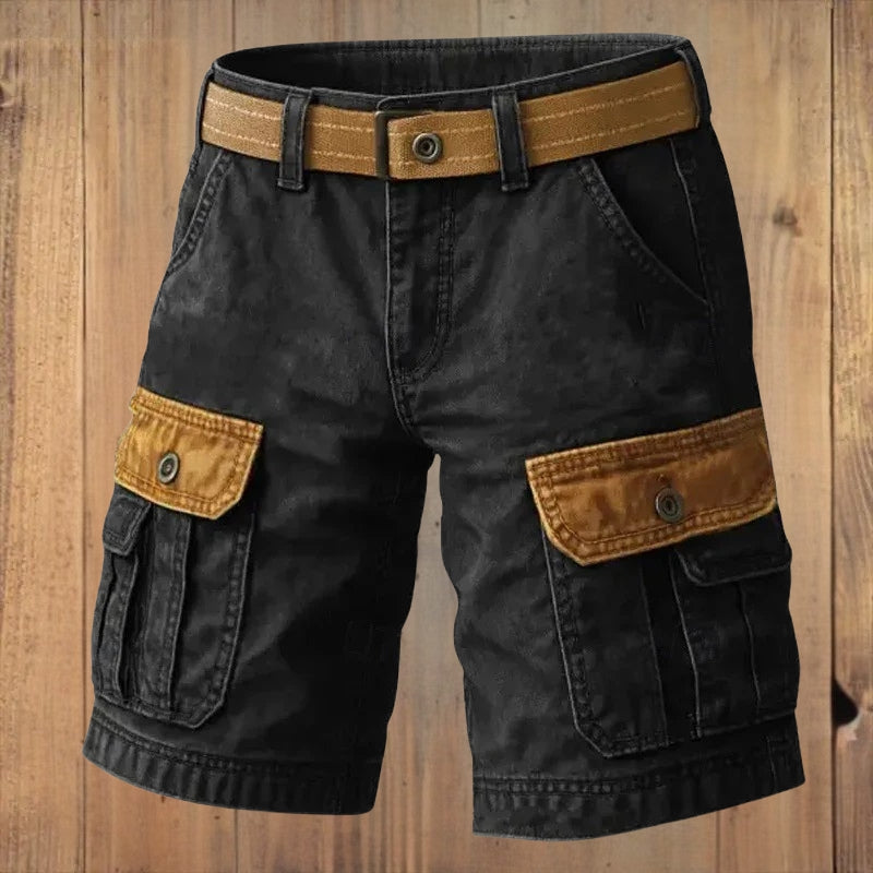 FEDERICO™ | Pantaloncini cargo corti da uomo con cintura