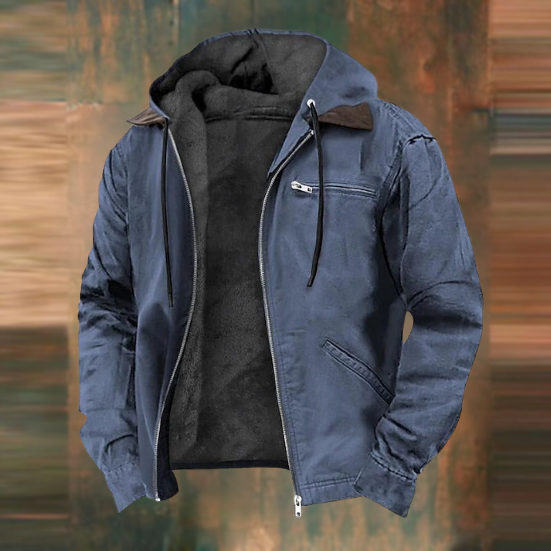 FEDERICO™ | Giacca con cappuccio foderata