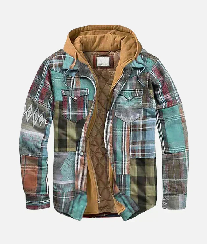 FEDERICO™ | Giacca vintage da uomo con cerniera frontale