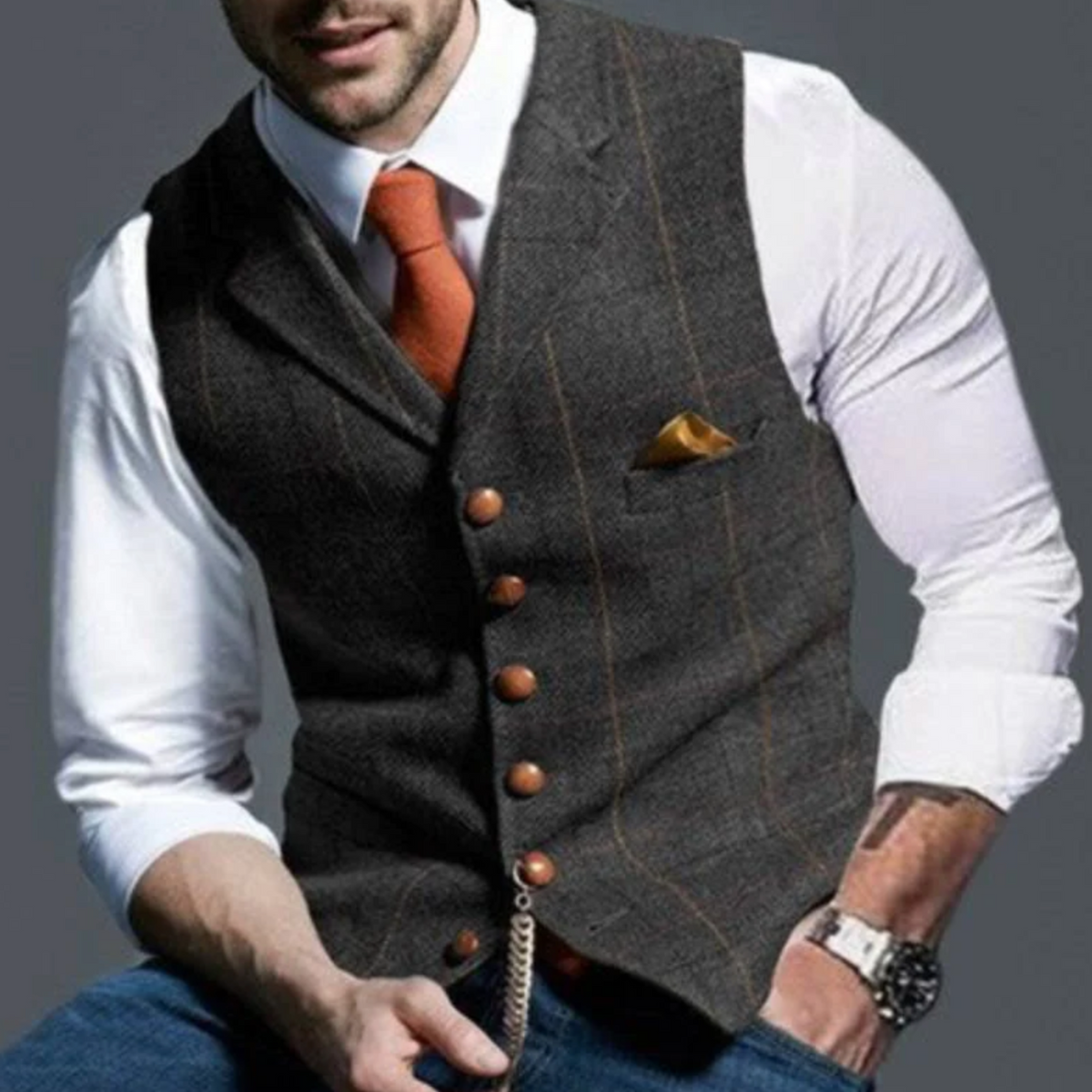 FEDERICO™ | Gilet da completo slim fit