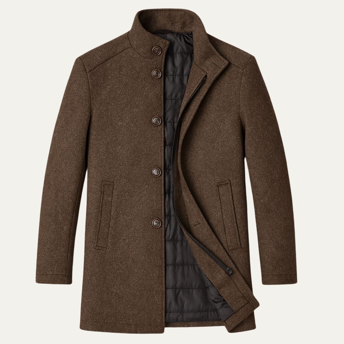 FEDERICO™ | Cappotto uomo elegante in misto lana – struttura sartoriale
