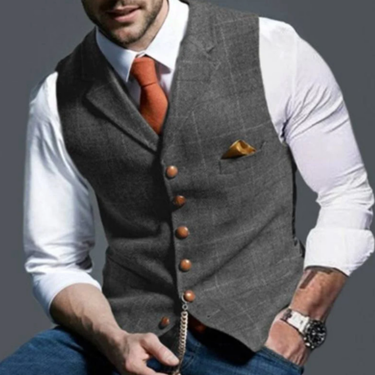 FEDERICO™ | Gilet da completo slim fit