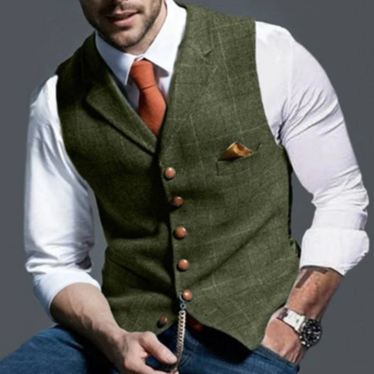 FEDERICO™ | Gilet da completo slim fit