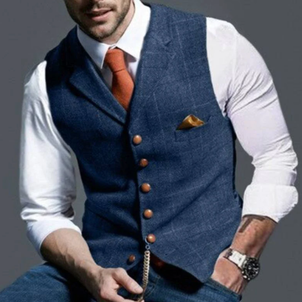 FEDERICO™ | Gilet da completo slim fit