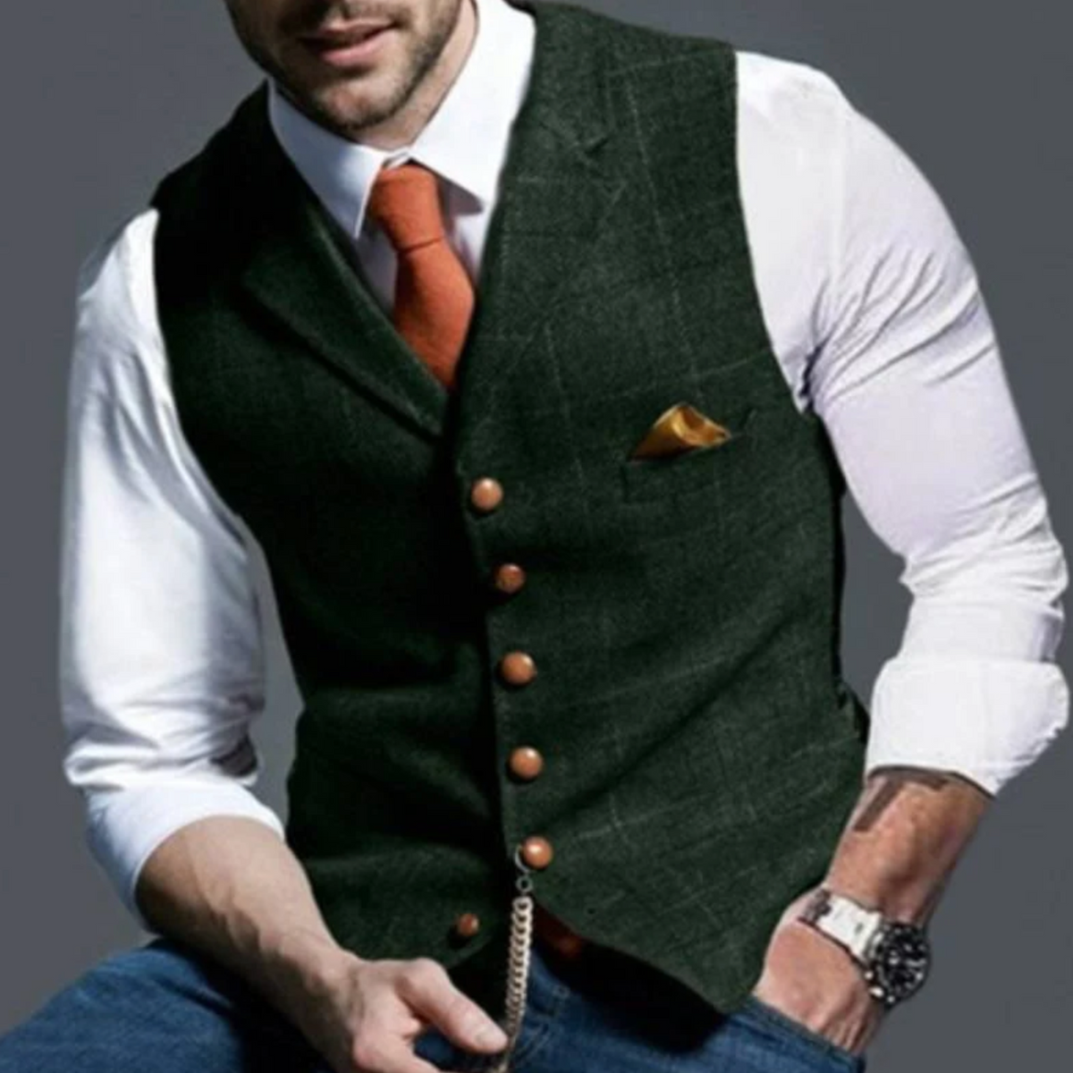 FEDERICO™ | Gilet da completo slim fit
