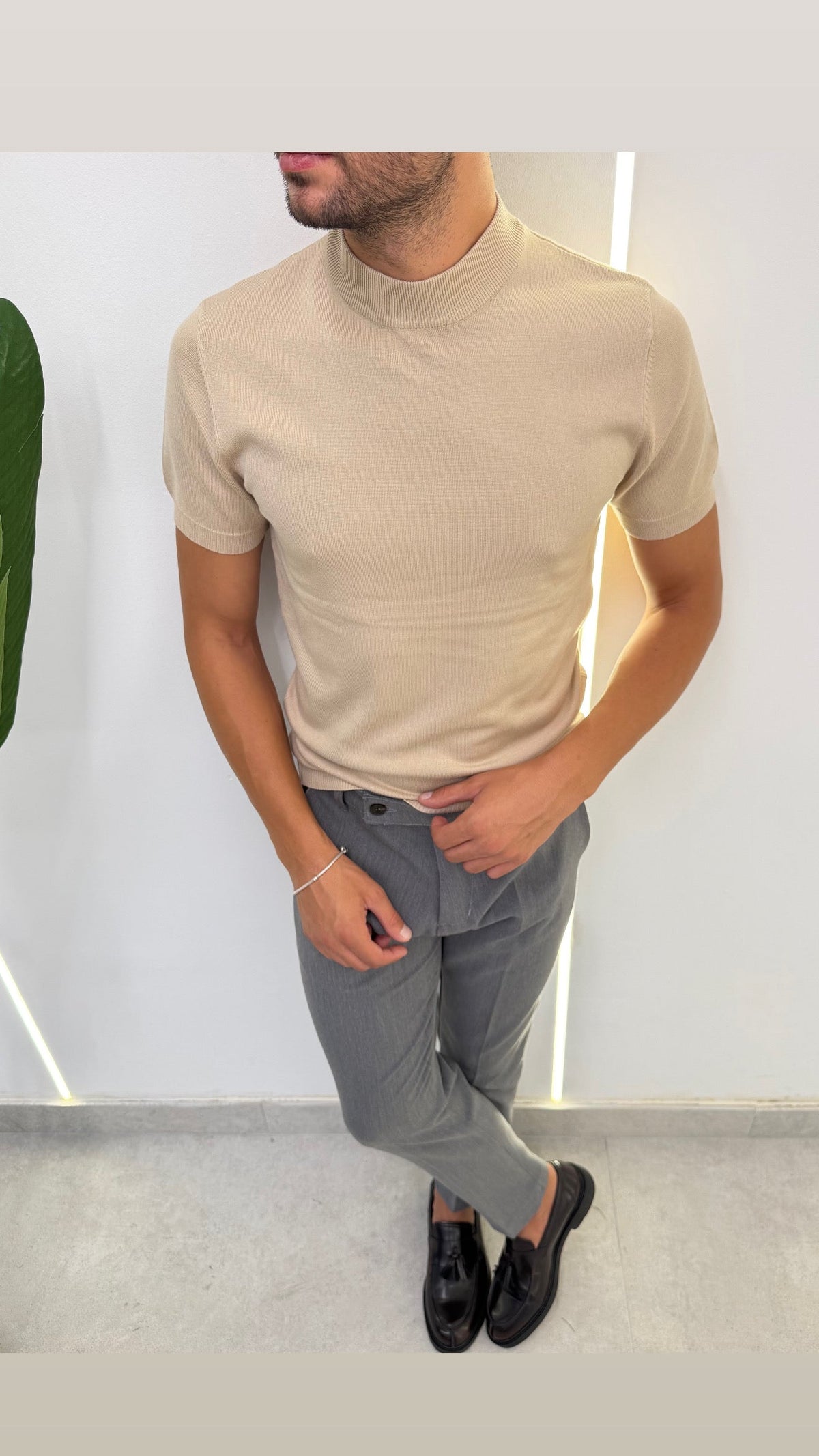 FEDERICO™ | Maglia intima a collo alto in maglia fine