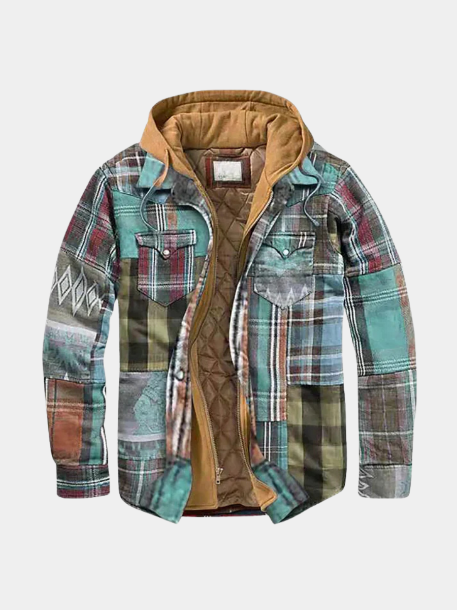 FEDERICO™ | Giacca vintage da uomo con cerniera frontale