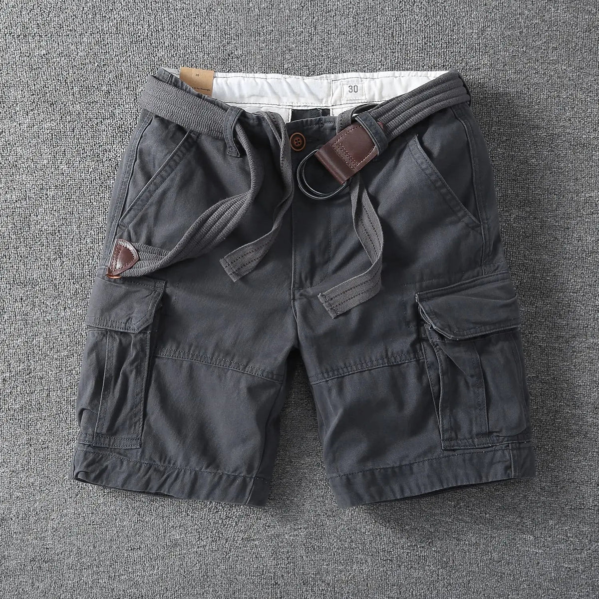 FEDERICO™ | Pantaloncini cargo in cotone da uomo con cintura